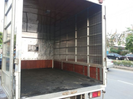 NISSAN ATLAS สวยๆ เครื่องเบนซิน ใหม่ๆ แก๊ส ตู้ทึบพร้อม (จัดได้)