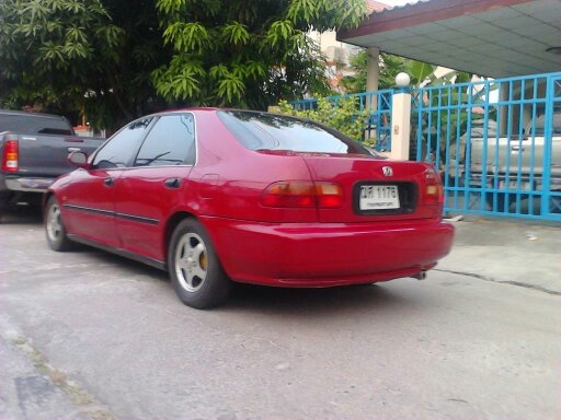 ขาย ขาย Honda Civic EXI โฉมเตารึด ออโต้ เครื่องหัวฉีด ดาวน์ 4,000 บาท