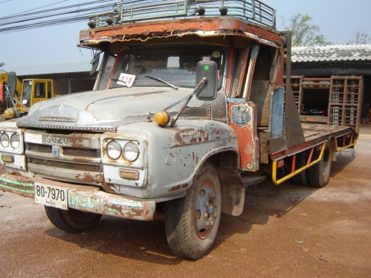 รถลาก ISUZU เครื่อง6BD1 หางไฮโดรลิก