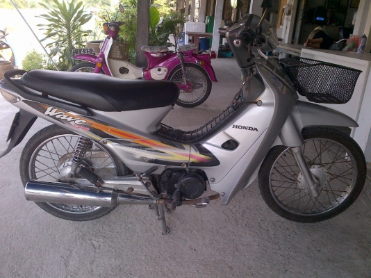 ขาย!เวฟ110 ปี45 รถเครื่องเดิม เครื่องดี พร้อมใช้ ทะเบียน+เอกสารโอน ภาษีไม่หมด