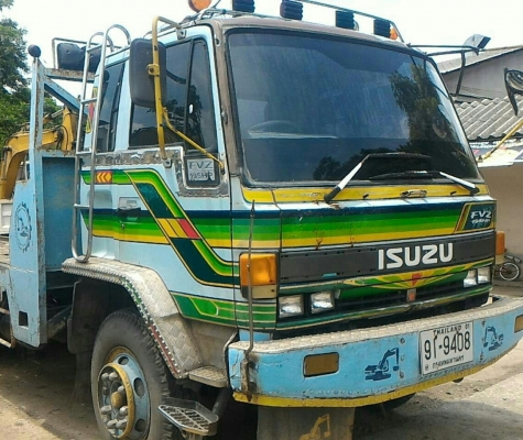 ขายแล้ว สิบล้อ อีซูชุ FVZ32M195นางฟ้า 2เพา ช่วงล่างใหญ่ ZFท้ายลาก แม็คโค 200 สภาพดีสวยพร้อมใช้ ทะเบียนพร้อมโอน