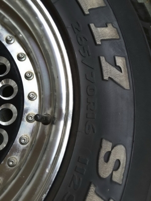 Max หยดนำ้ + Silverstone AT 265/70/16 ปี12 สวยๆ 1ชุด Max หยดนำ้ + Silverstone AT 265/70/16 ปี12 สวยๆ 1ชุด