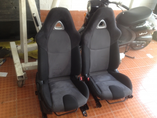 เบาะ RX8 ไม่ขาดไม่ยุบพร้อมรางเก่าญี่ปุ่นเเท้สภาพสวยตามรูปคู่ละ