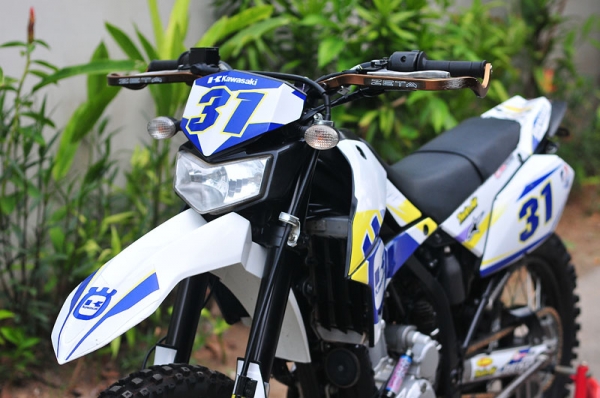 ขาย Kawasaki D-Tracker ปี10  เอกสารพร้อมโอน