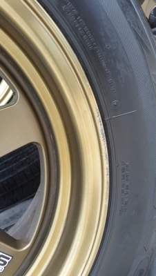 ขายล้อTE37 ขอบ16 6รู หน้า8 OFF 0 ยาง215/60/16 4 ล้อ