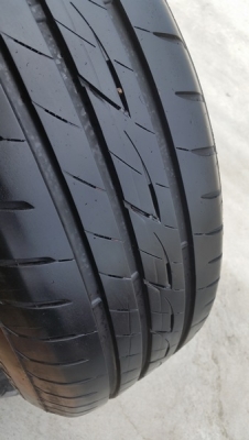 ขายล้อTE37 ขอบ16 6รู หน้า8 OFF 0 ยาง215/60/16 4 ล้อ