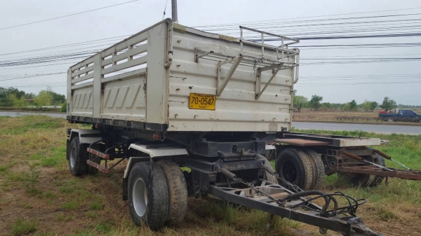 ขาย ลูกพ่วงดั้มสามมิตรสองเพลา ปี 49