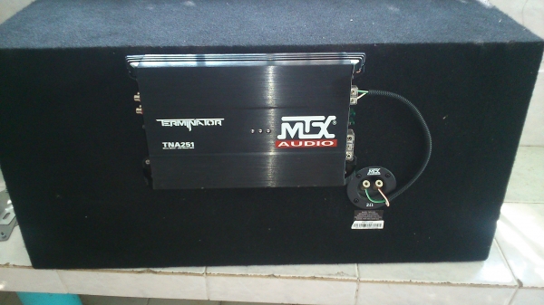 Sub 12นิ้ว MTX พร้อม Amp รุ่น NTP212D2