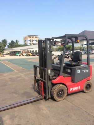 ขายรถ nichiyu รุ่น 75  ไฟฟ้านั่งขับ ขนาด 1.8 ตัน  รับประกัน3 เดือน