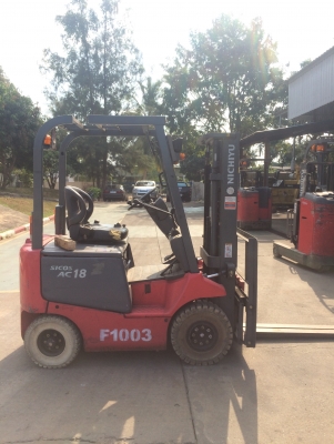 ขายรถ nichiyu รุ่น 75  ไฟฟ้านั่งขับ ขนาด 1.8 ตัน  รับประกัน3 เดือน