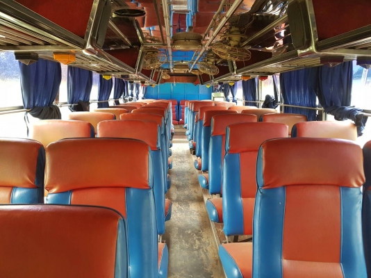 รถบัส12เมตรเครื่งน้สสันเทอโบท่อออม จิฟฟี่เพาเวอรรถพร้อมไช้เอกสารพร้อมโอน