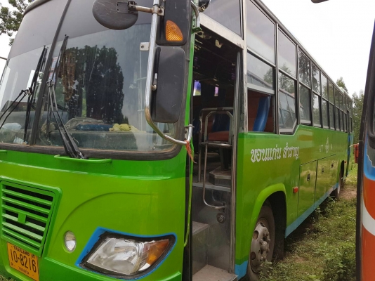 รถบัส12เมตรเครื่งน้สสันเทอโบท่อออม จิฟฟี่เพาเวอรรถพร้อมไช้เอกสารพร้อมโอน