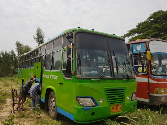 รถบัส12เมตรเครื่งน้สสันเทอโบท่อออม จิฟฟี่เพาเวอรรถพร้อมไช้เอกสารพร้อมโอน