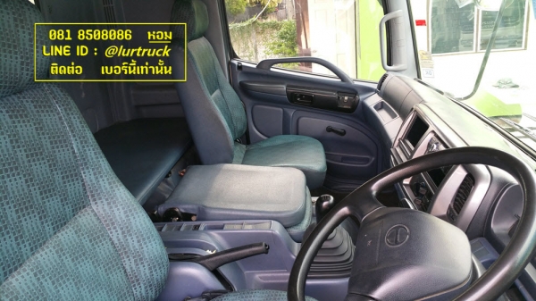 Hino 500 ตู้สิบบาน7.6m ปี52 วิ่งน้อย พร้อมใช้