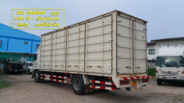 Hino 500 ตู้สิบบาน7.6m ปี52 วิ่งน้อย พร้อมใช้