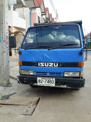 ขาย รถบรรทุก ISUZU 6 ล้อ ดัมพ์ 110 แรง รถพร้อมใช้งาน
