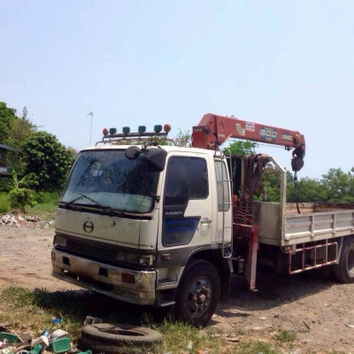 ขายรถเครน Hino 5 ตัน พร้อมใช้งาน