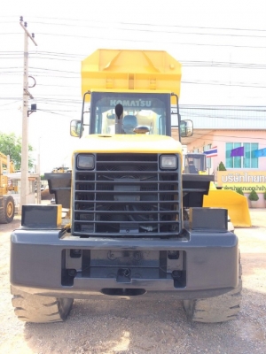 ขายรถตักล้อยาง KOMATSU WA320-5 รถนอกนำเข้าจากญี่ปุ่น สภาพสวยพร้อมใช้