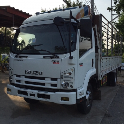 ขาย6ล้อFRR190 หัวตึก ยูโร3 จดปี55 กระบะพร้อมคอกยาว5.50เมตร