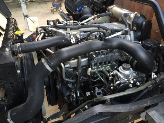 ขาย6ล้อFRR190 หัวตึก ยูโร3 จดปี55 กระบะพร้อมคอกยาว5.50เมตร