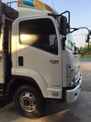 ขาย6ล้อFRR190 หัวตึก ยูโร3 จดปี55 กระบะพร้อมคอกยาว5.50เมตร