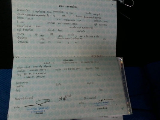 ISUZU 4ประตู เคริ่อง 2500CC เกียร์ธรรมดา ปี2005 ระบบไฟฟ้าทั้งคัน เลขไมค์260000กว่า รถไม่เคยชนหนัก สภาพเดิม สวย สนใจนัดดูรถได้ รถอยู่เพชรบูรณ์ อ.หล่มเก่า ISUZU 4ประตู เคริ่อง 2500CC เกียร์ธรรมดา ปี2005 ระบบไฟฟ้าทั้งคัน เลขไมค์260000กว่า รถไม่เคยชนหนัก สภาพเดิม สวย สนใจนัดดูรถได้ รถอยู่เพชรบูรณ์ อ.หล่มเก่า