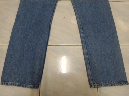 021-ยีนส์Levi's 501 ผ้าทราย ของแท้ มือสอง เอว 34 ยาว 30 เนื้อทรายสวย ตะเข็บสวย