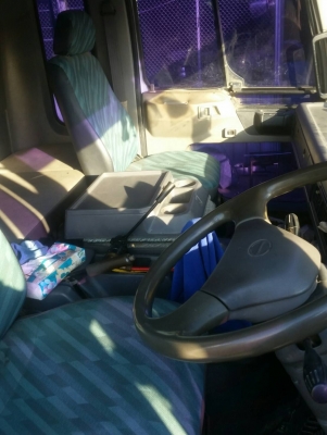 ฝากขายรถพ่วง Hino 2K เครื่อง 240 แรง ปี 45 แม่ดัมพ์มิเนียม ลูกไม่ดัพม์เหล็ก 2 เพลา ทะเบียนพร้อม