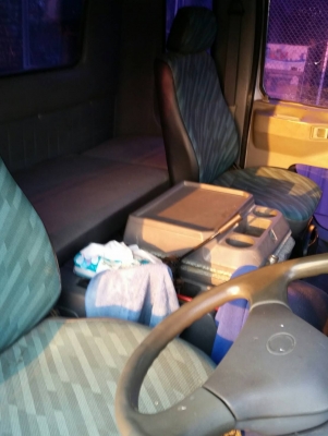 ฝากขายรถพ่วง Hino 2K เครื่อง 240 แรง ปี 45 แม่ดัมพ์มิเนียม ลูกไม่ดัพม์เหล็ก 2 เพลา ทะเบียนพร้อม