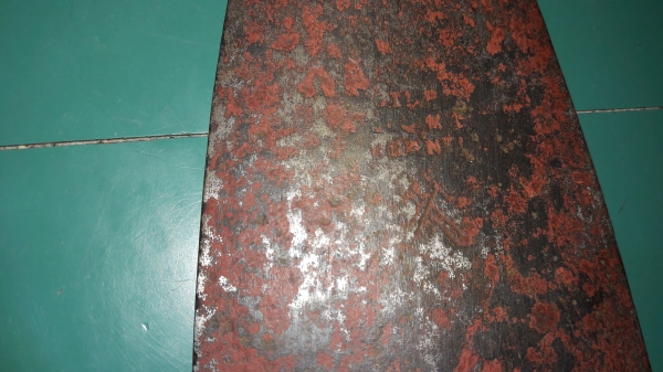 ขายจอบหงอนโบราณตราขวานไขว้เหล็กดียาว13" หน้าจอบ4" สวยๆ