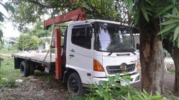 ขายรถ6ล้อเมก้าติดเครนTADANO3.5ตัน4ปอก 5ชักกะบะ5เมตร