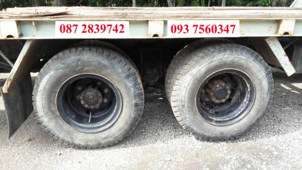 ขาย รถเทนเลอร์บรรทุกแบคโฮ 10 ล้อ 2 เพลา