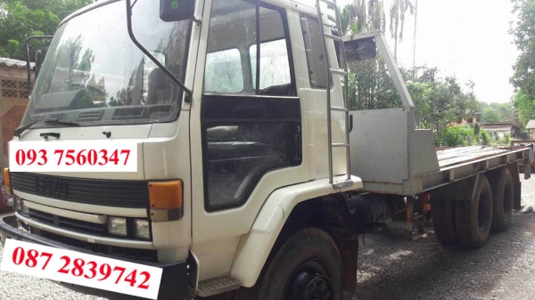 ขาย รถเทนเลอร์บรรทุกแบคโฮ 10 ล้อ 2 เพลา