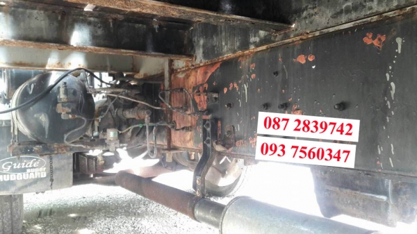 ขาย รถเทนเลอร์บรรทุกแบคโฮ 10 ล้อ 2 เพลา