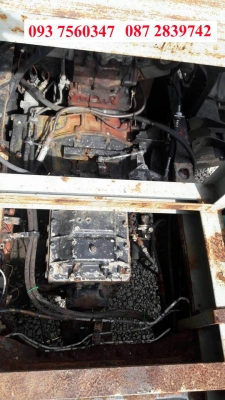 ขาย รถเทนเลอร์บรรทุกแบคโฮ 10 ล้อ 2 เพลา