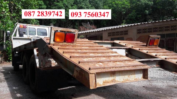 ขาย รถเทนเลอร์บรรทุกแบคโฮ 10 ล้อ 2 เพลา