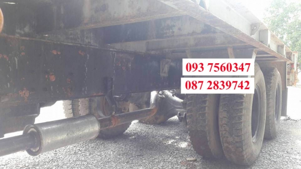 ขาย รถเทนเลอร์บรรทุกแบคโฮ 10 ล้อ 2 เพลา