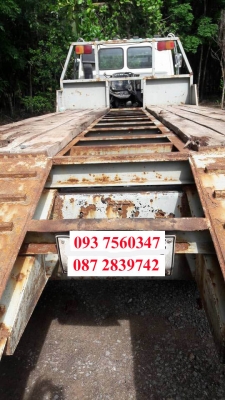 ขาย รถเทนเลอร์บรรทุกแบคโฮ 10 ล้อ 2 เพลา