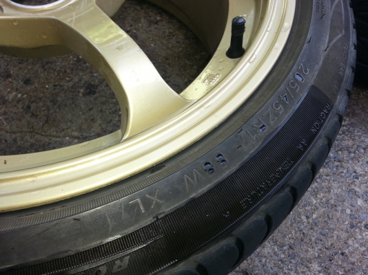 ขอบ17 rg2พร้อมยาง