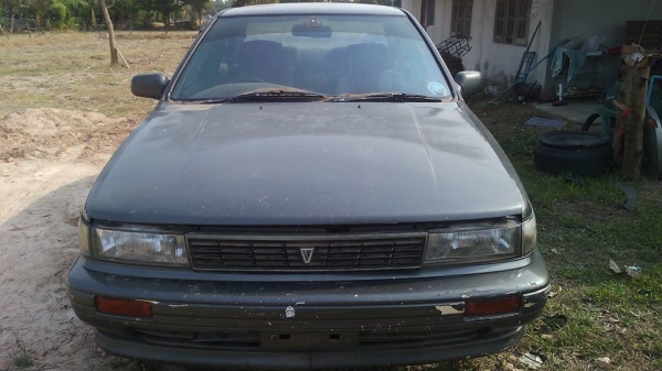 ขาย นิสสันบลูเบิด สตาร์ทไม่ติดต้องเช็คระบบแก๊ส ทะเบียนชุดโอนครบ