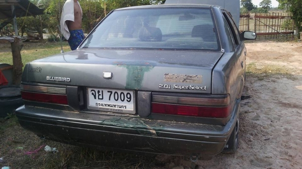 ขาย นิสสันบลูเบิด สตาร์ทไม่ติดต้องเช็คระบบแก๊ส ทะเบียนชุดโอนครบ