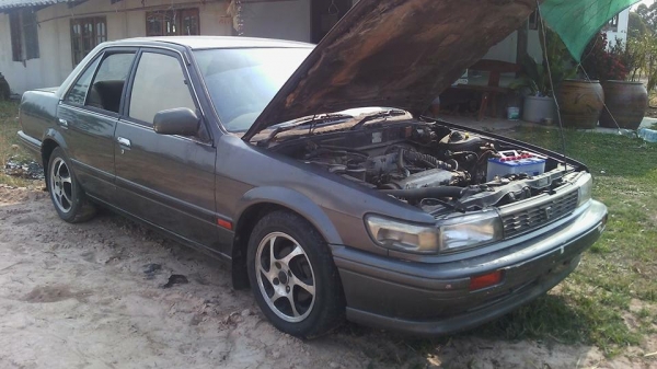 ขาย นิสสันบลูเบิด สตาร์ทไม่ติดต้องเช็คระบบแก๊ส ทะเบียนชุดโอนครบ