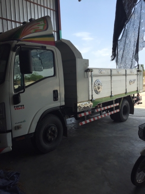 หกลั้อ อีซูชุ NPR150ปี53 ดั้มมีเนียม สภาพดีเดิมๆสวยจัดพร้อมใช้งาน ทะเบียนพร้อมโอน