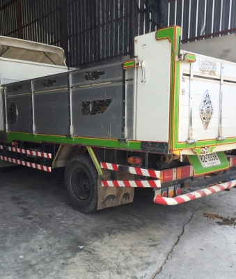 หกลั้อ อีซูชุ NPR150ปี53 ดั้มมีเนียม สภาพดีเดิมๆสวยจัดพร้อมใช้งาน ทะเบียนพร้อมโอน