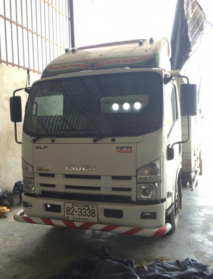 หกลั้อ อีซูชุ NPR150ปี53 ดั้มมีเนียม สภาพดีเดิมๆสวยจัดพร้อมใช้งาน ทะเบียนพร้อมโอน