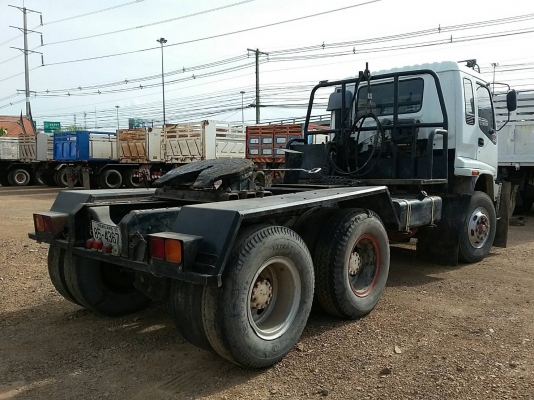 ฟรีดาวน์ISUZU GXZ320/ปี47(วางเครื่องจีน)หางสามมิตร2เพลาไม่ดั้ม