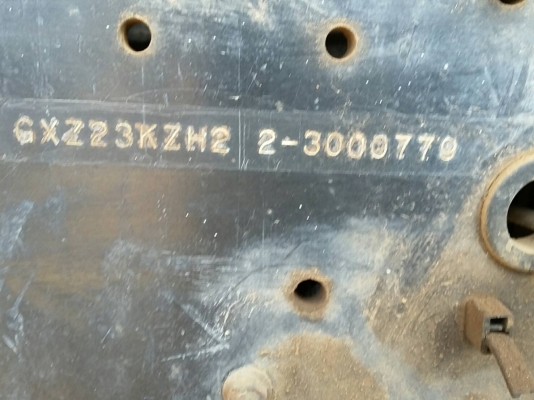 ฟรีดาวน์ISUZU GXZ320/ปี47(วางเครื่องจีน)หางสามมิตร2เพลาไม่ดั้ม