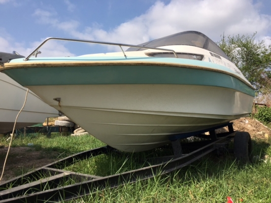 สำราญมารีน ขายเรือ18ฟุต นำเข้าจากญี่ปุ่น เครื่อง115