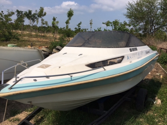 สำราญมารีน ขายเรือ18ฟุต นำเข้าจากญี่ปุ่น เครื่อง115