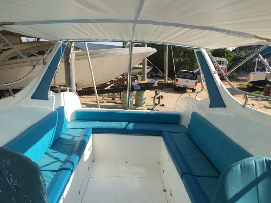 สำราญมารีน ขายเรือโดยสารไฟเบอร์กลาส SR-29 หล่อใหม่